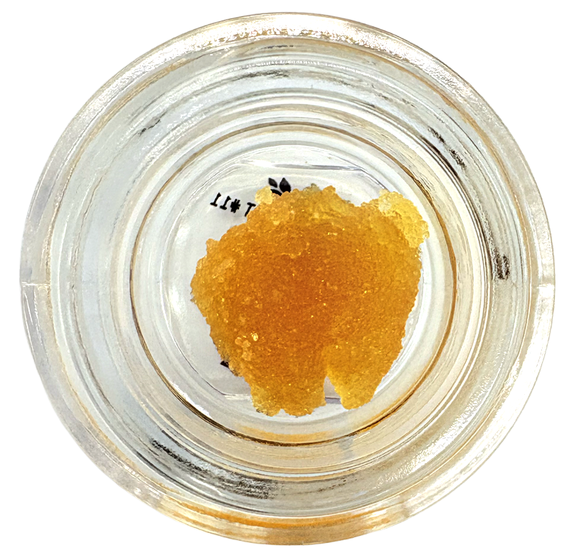 Photograph of product: Blessed Extracts | Kush Mintz | 1G Cured Sugar