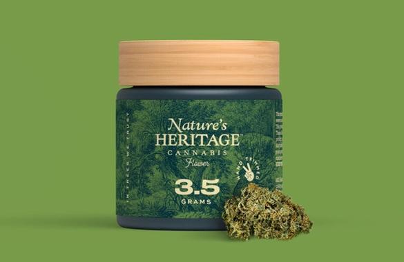Photograph of product: Rainbow Sherbet #11-3.5g || Nature's Herirtage