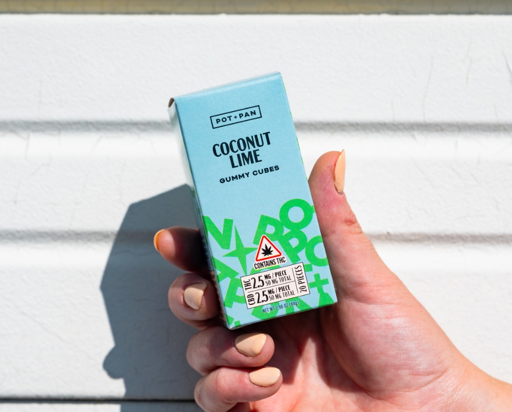 Photograph of product: 1:1 | COCONUT LIME GUMMIES | 20 PCS | 2.5MG