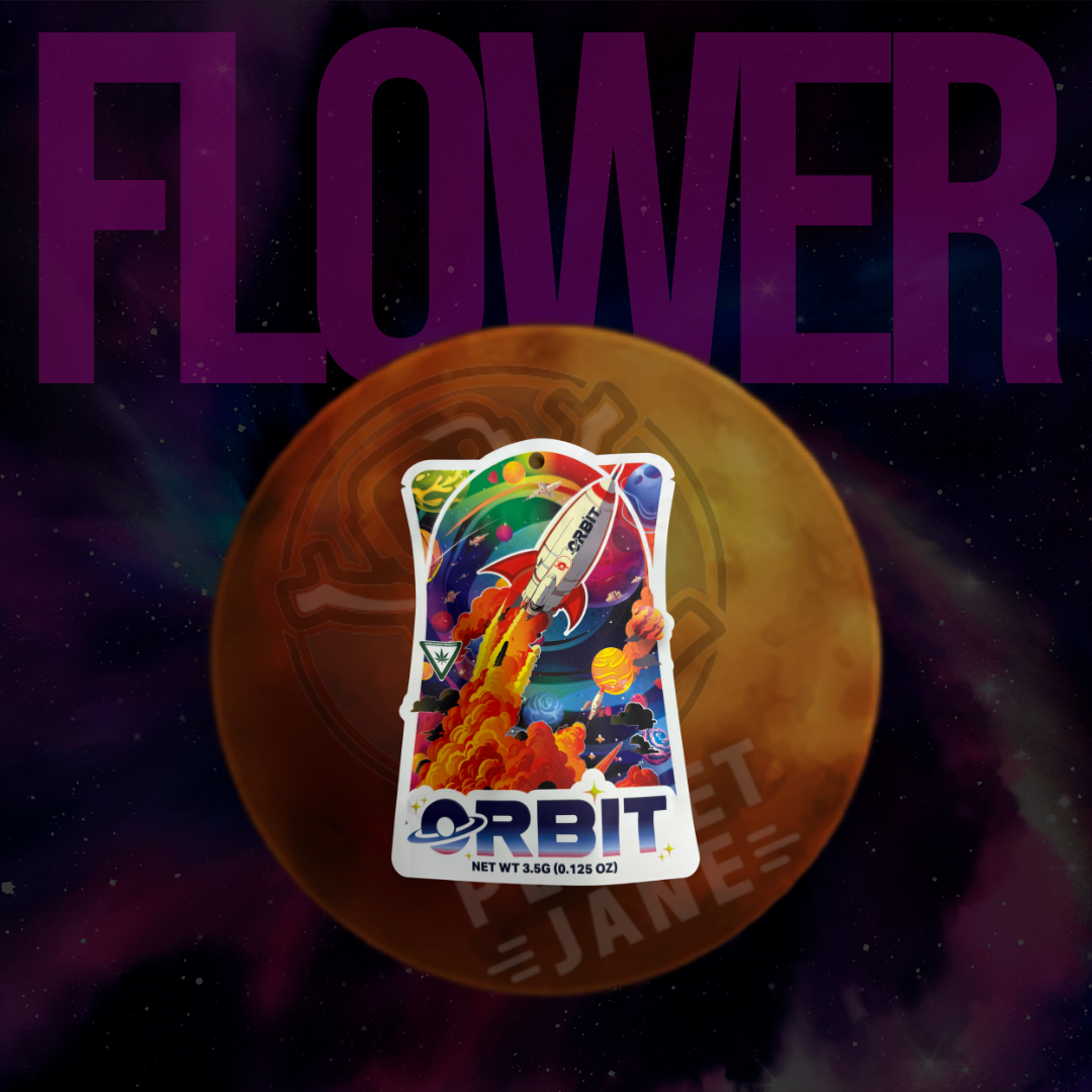 Photograph of product: Orbit - 3.5g Big Bud Prepackage - Gush Mintz