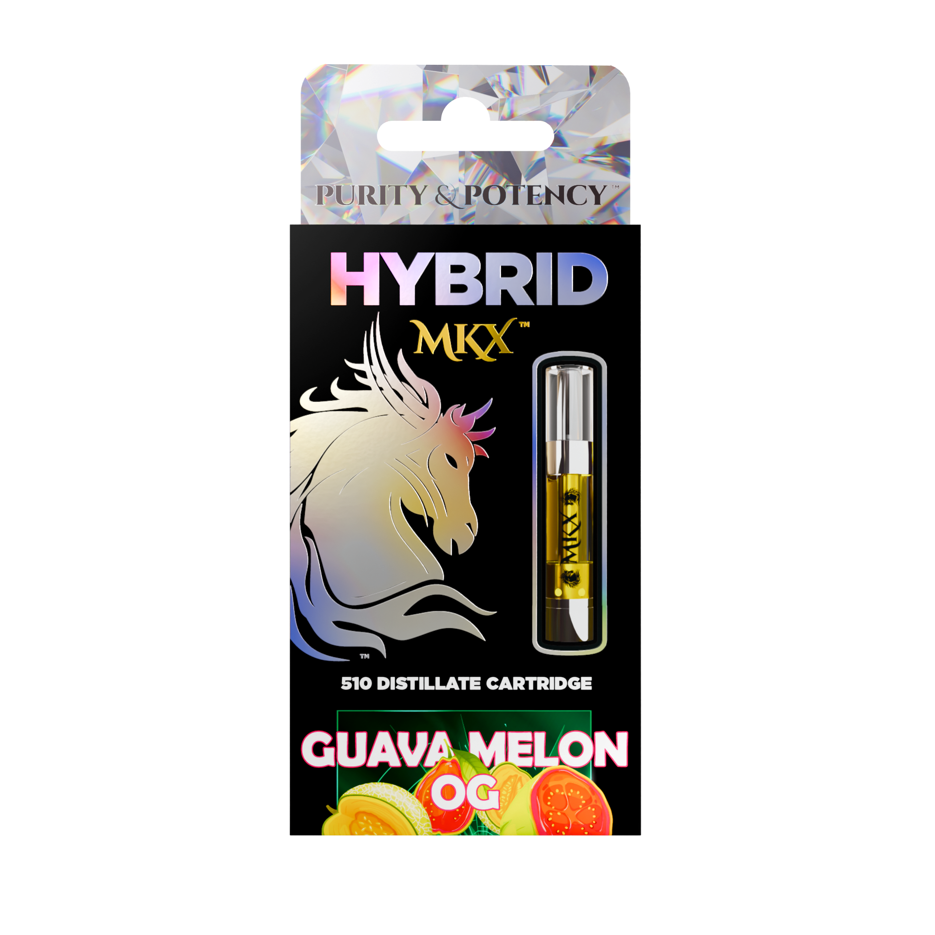 Photograph of product: MKX | Guava Melon | 1G 510 Distillate Cartridge