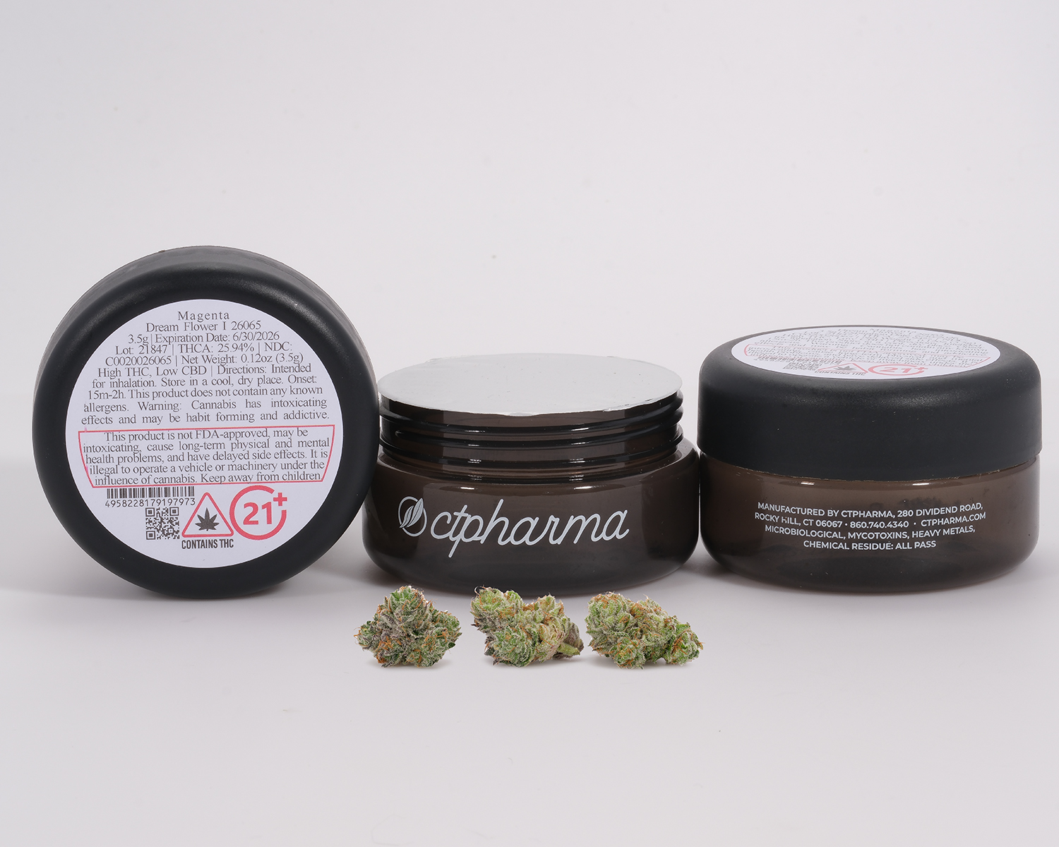 Photograph of product: Magenta Dream Flower 3.5g (I) 26065