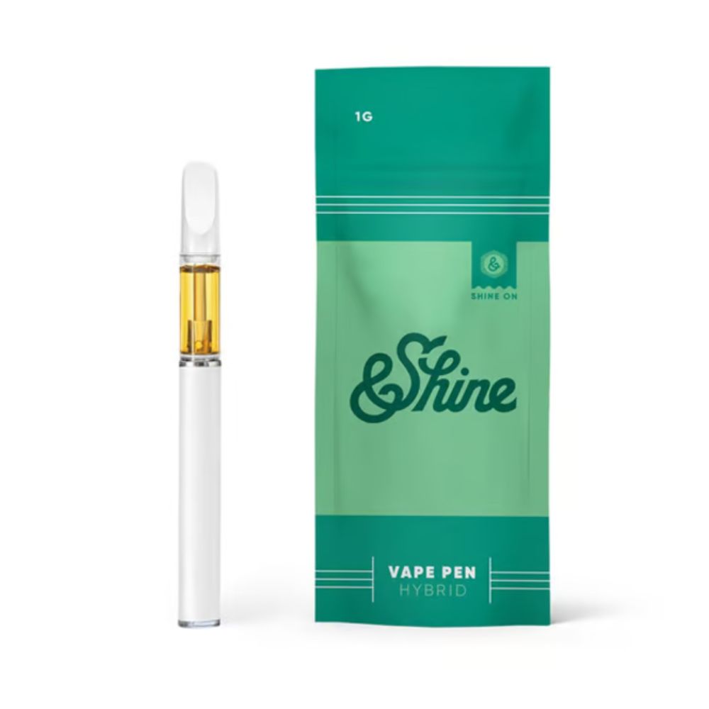 Photograph of product: &Shine | Blueberry AIO Vape | .3g
