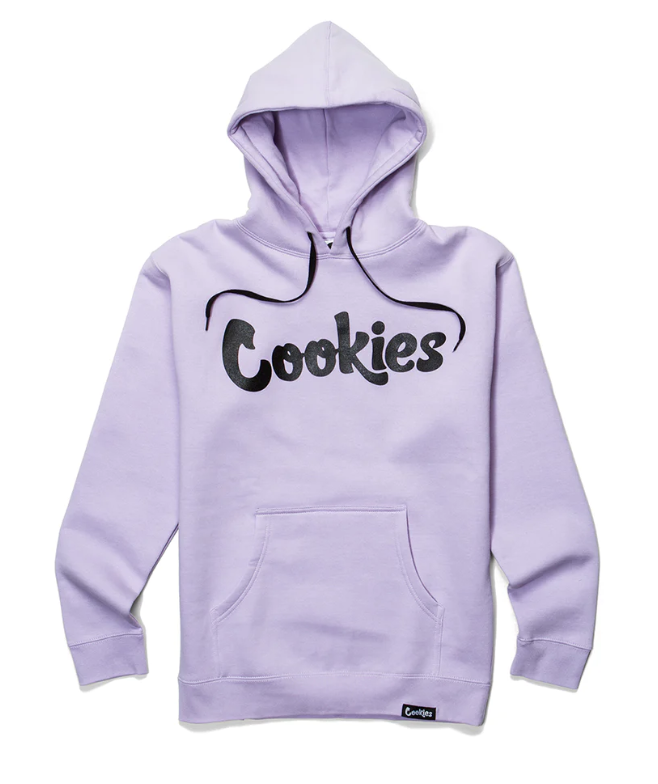 Photograph of product: Cookies - Original Mint Logo - Hoodie - Dusty Rose/White