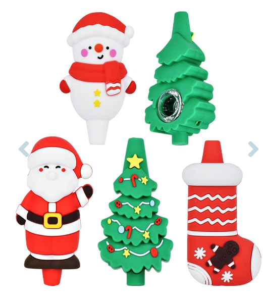Photograph of product: Accessories - AFG - Christmas Collection Silicone Hand Pipe