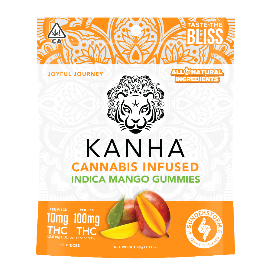 Photograph of product: Kanha - Indica Mango - 100MG