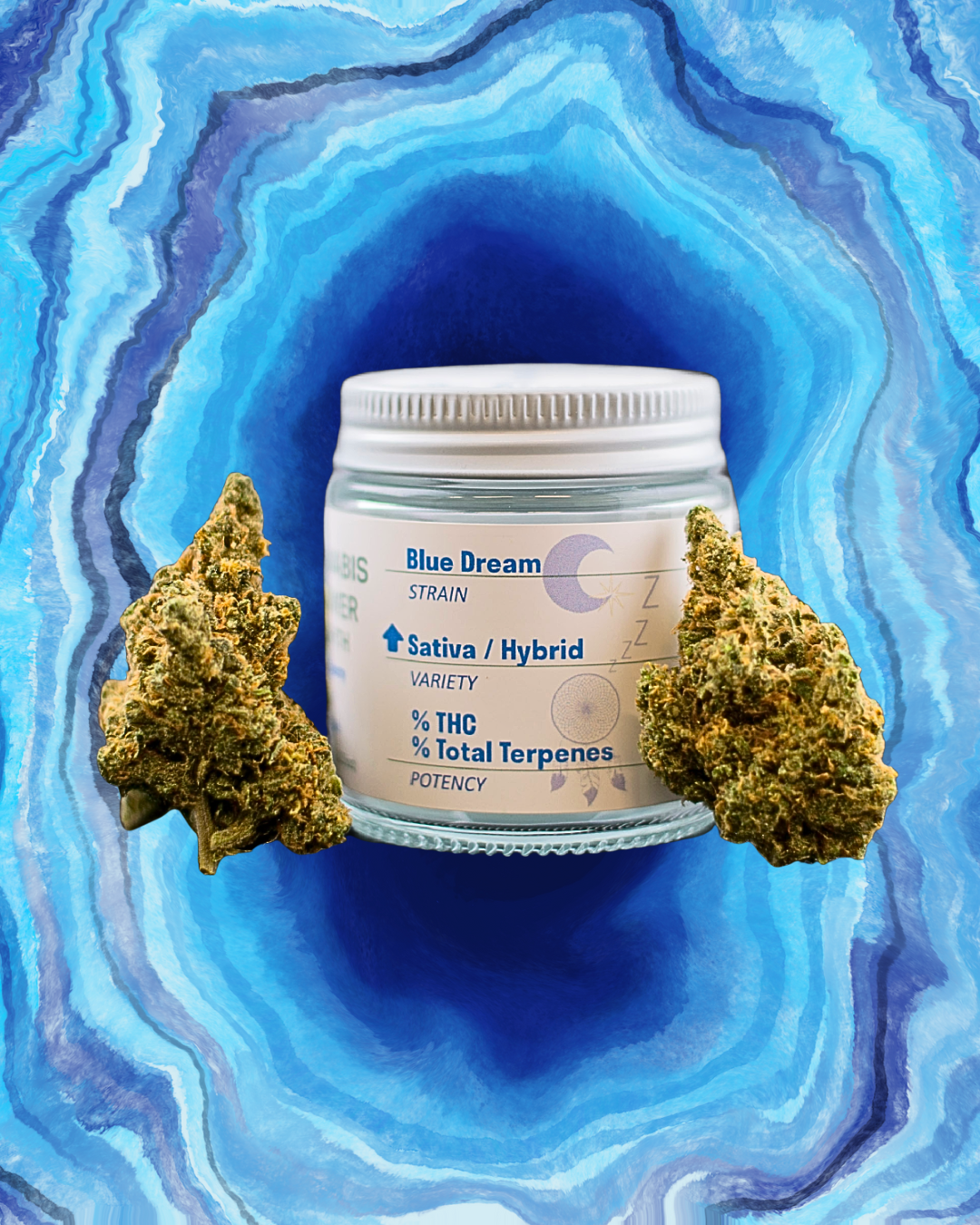 Photograph of product: Blue Dream 3.5g
