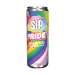 Photograph of product: PRIDE Rainbow Sherbet Soda | 5mg