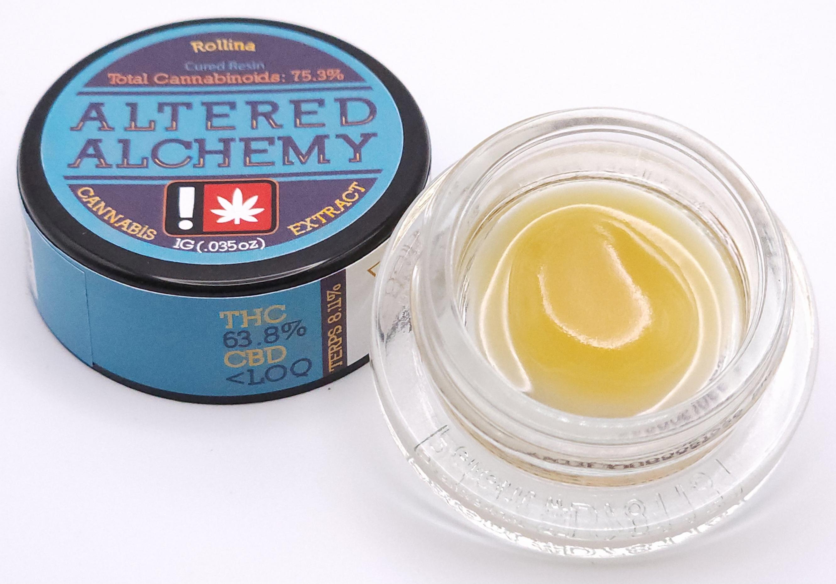 Photograph of product: Altered Alchemy - Strawberry Gary Cured Resin (S)