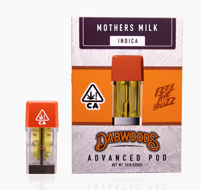 Photograph of product: Dabwoods Mothers Milk Oui'd Pod 1g