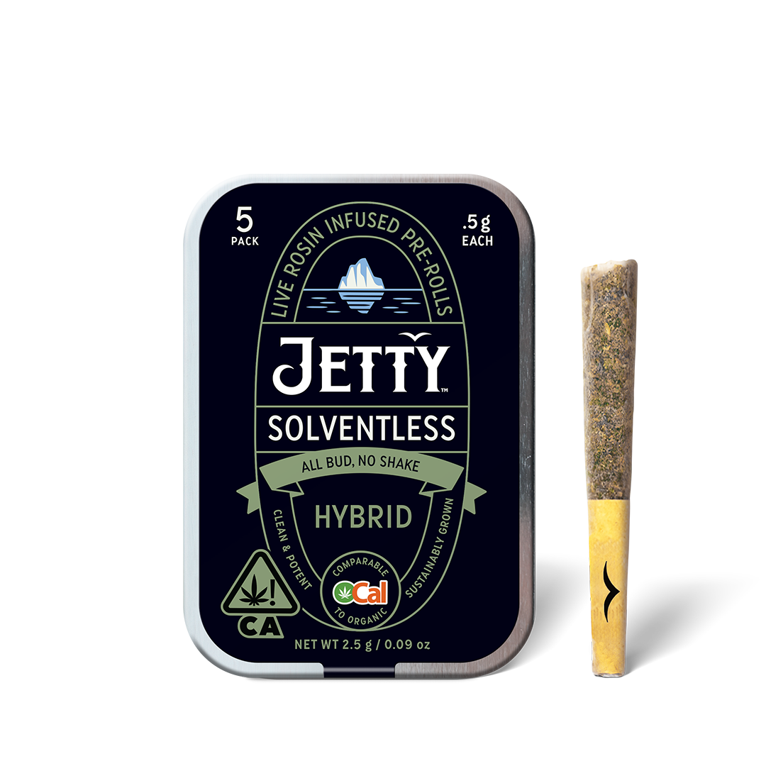 Photograph of product: 5pk - White Cookies x au chocolat Burger - Solventless - 2.5g (H) Jetty