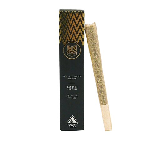 Photograph of product: Maven Blue Agape Preroll 1g