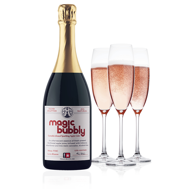 Photograph of product: Magic Number - Magic Bubbly 100mg