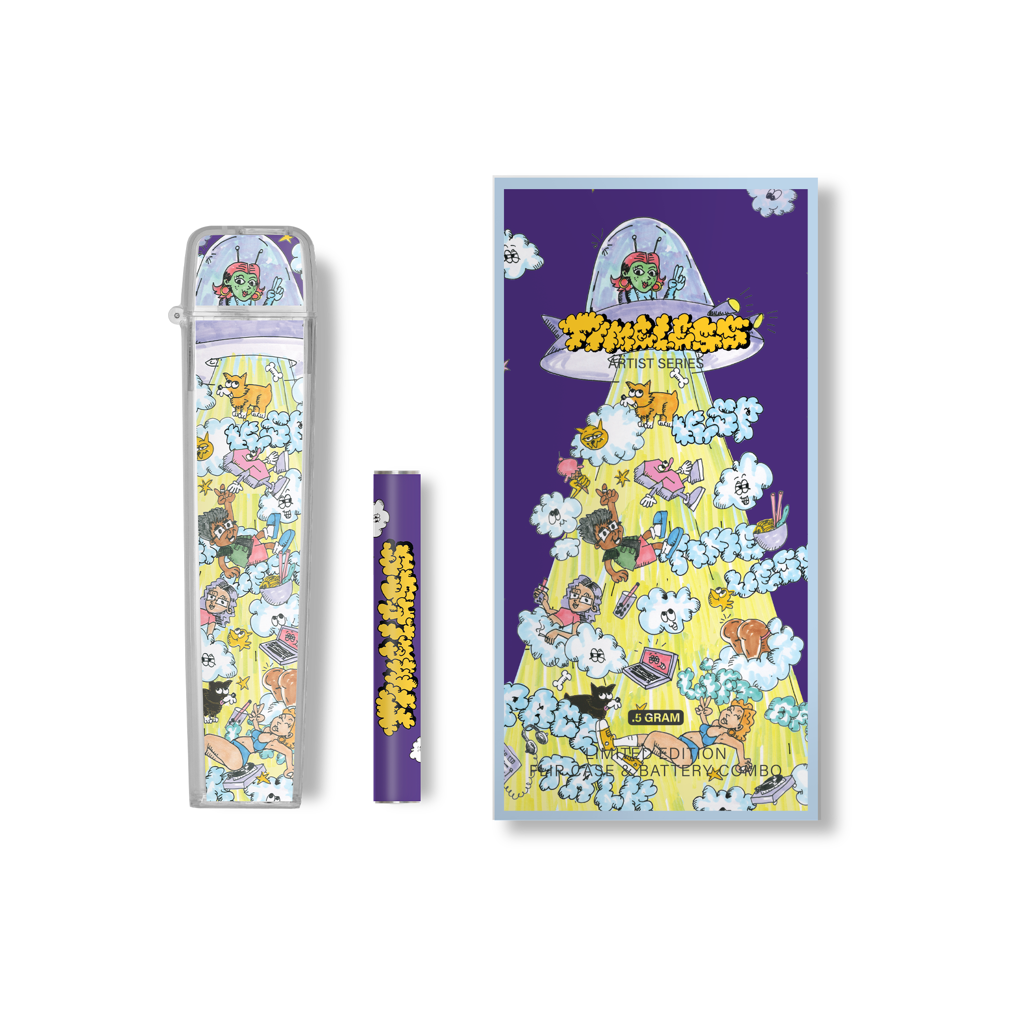 Photograph of product: Timeless | Kristofferson San Pablo Battery + Flip Case Combo | .5g