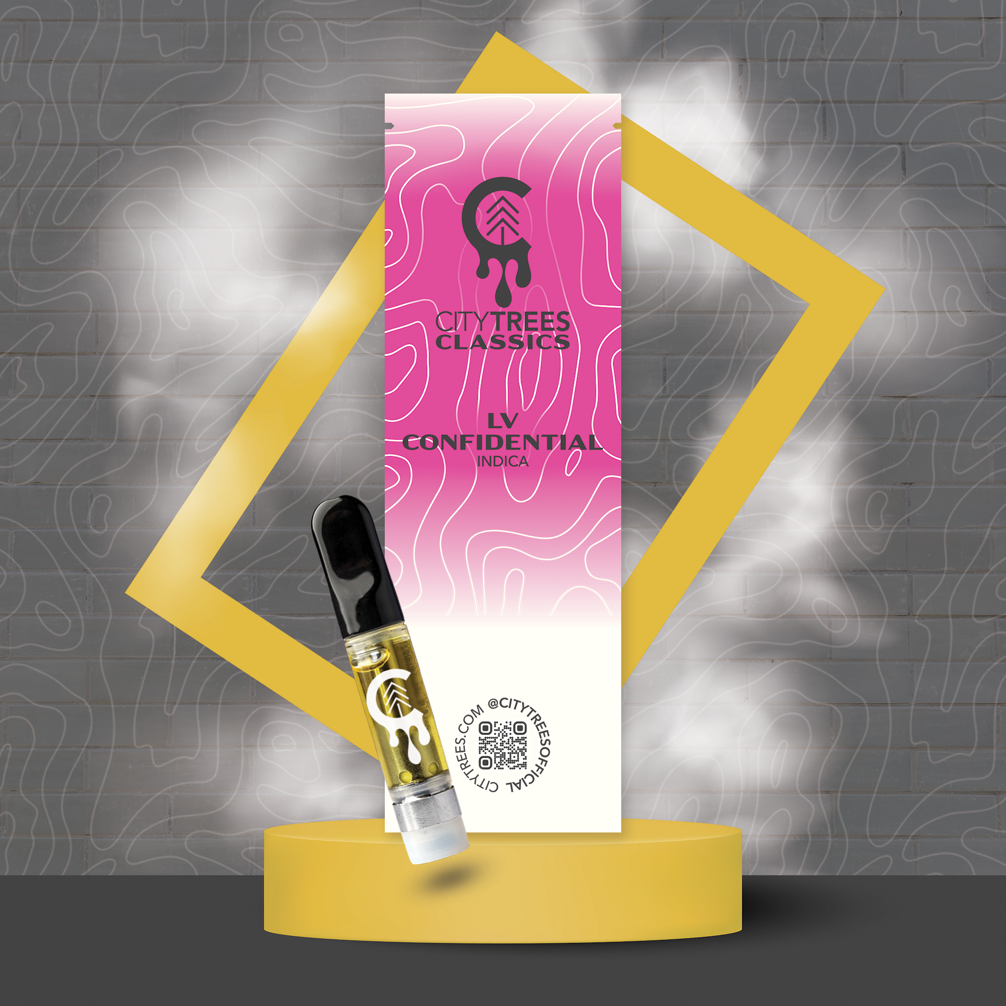 Photograph of product: City Trees | Cartridge | LV Confidential | .85g