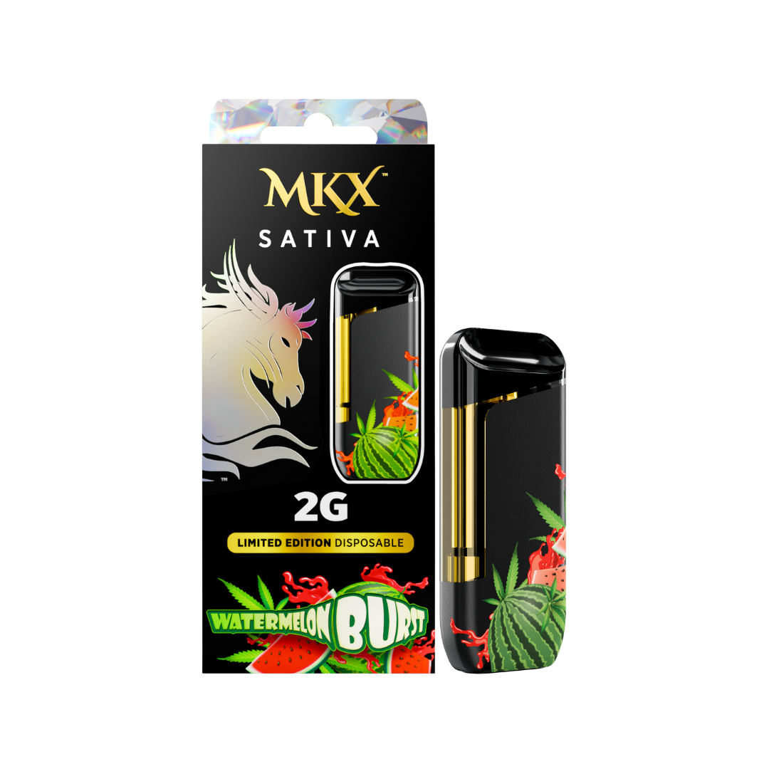 Photograph of product: LIMITED EDITION 2g MKX - Watermelon Burst Disposable - Oui'd