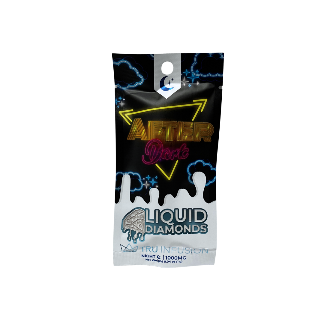 Photograph of product: After Dark Liquid Diamonds Disposable (I/H) | 1000mg