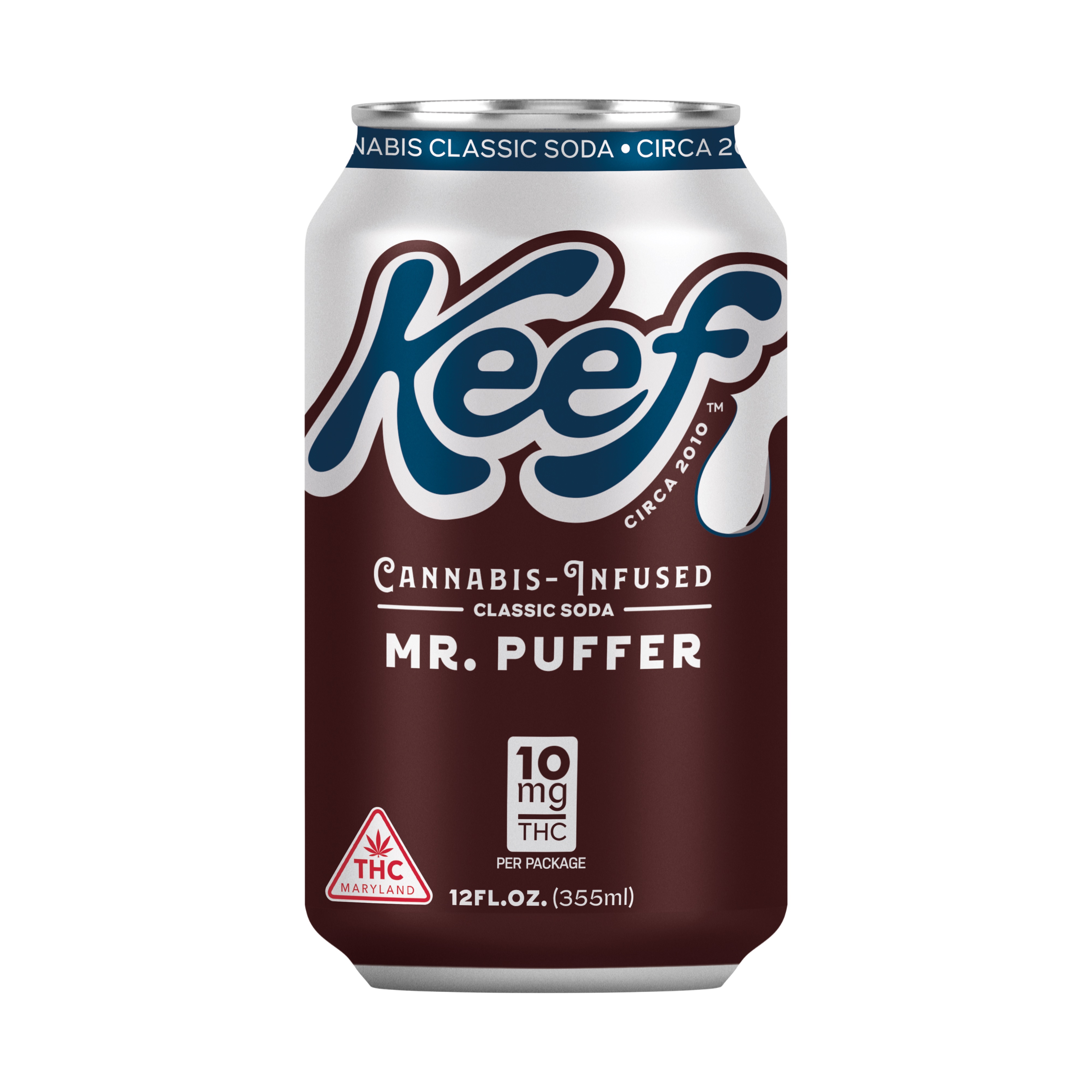 Photograph of product: Keef Mr. Puffer TH-oui Infused Soda | 10mg