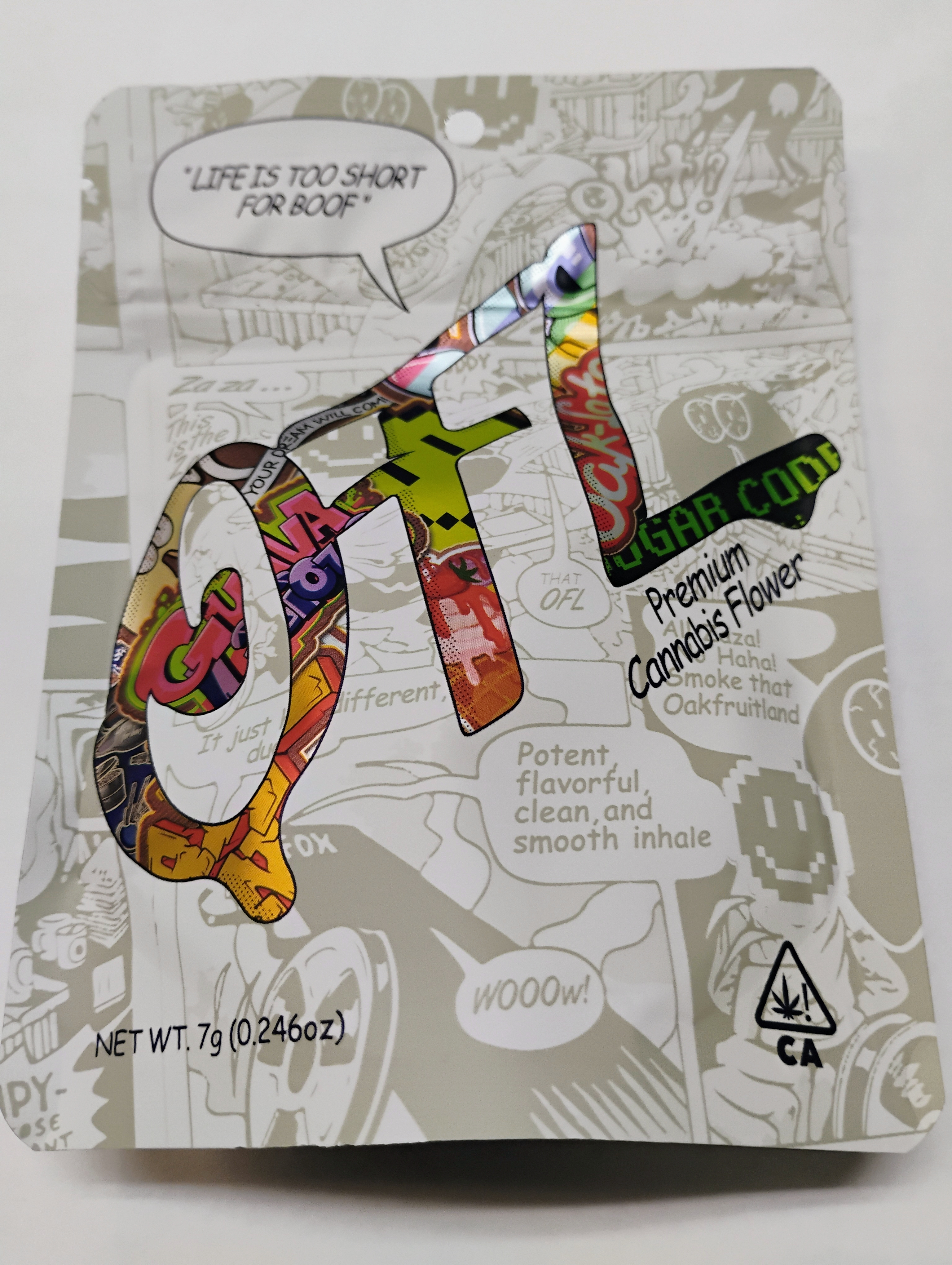 Photograph of product: ALL GAS NO BRAKES 7G FLOWER - 7 G