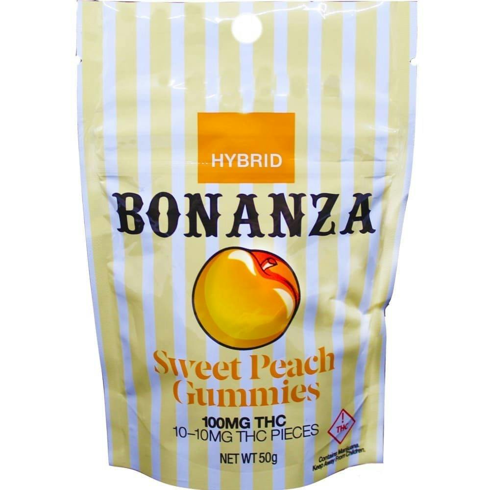 Photograph of product: BONANZA | Gummies | Sweet Peach