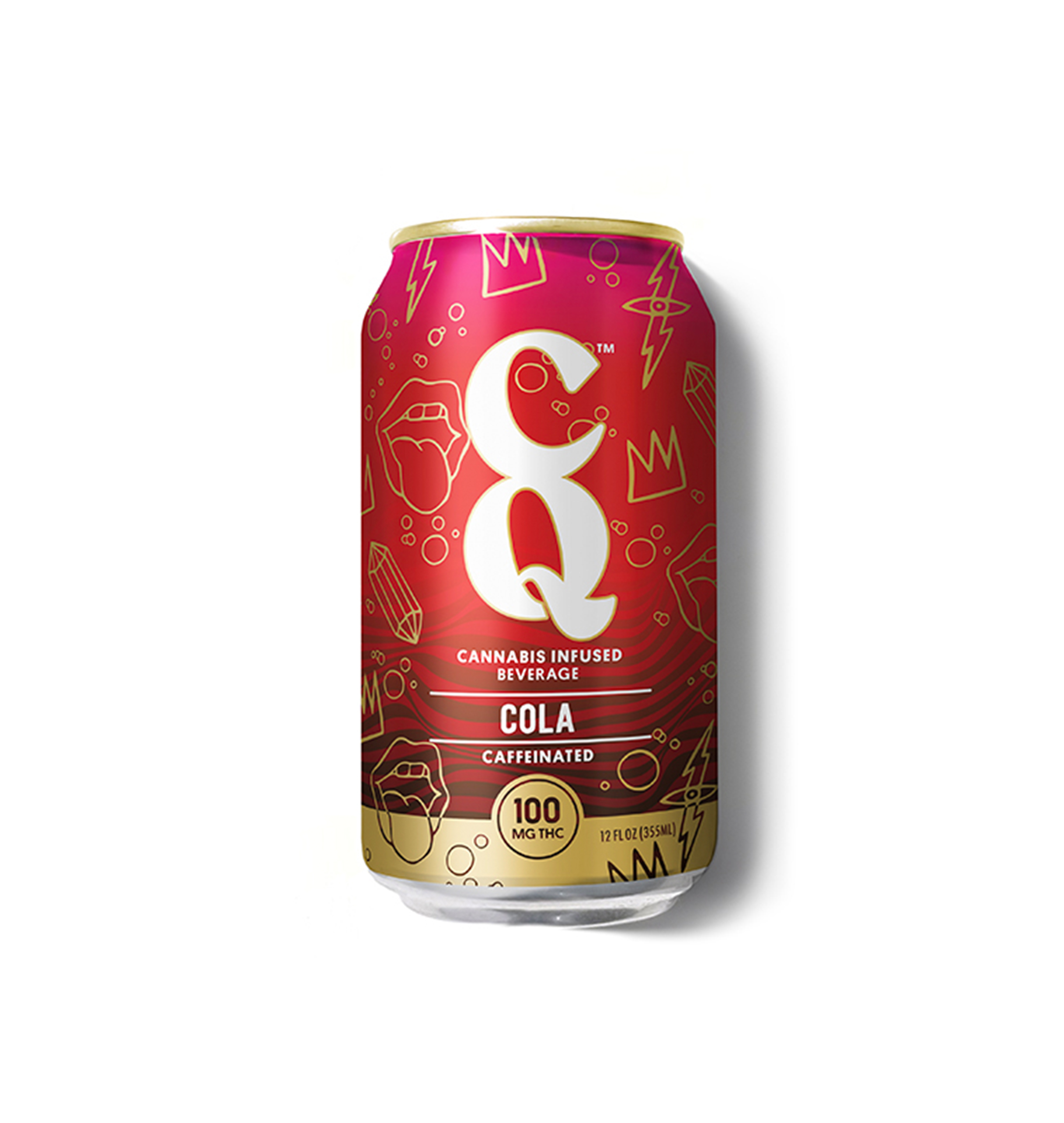 Photograph of product: CQ Drink 100mg: Cola 12oz