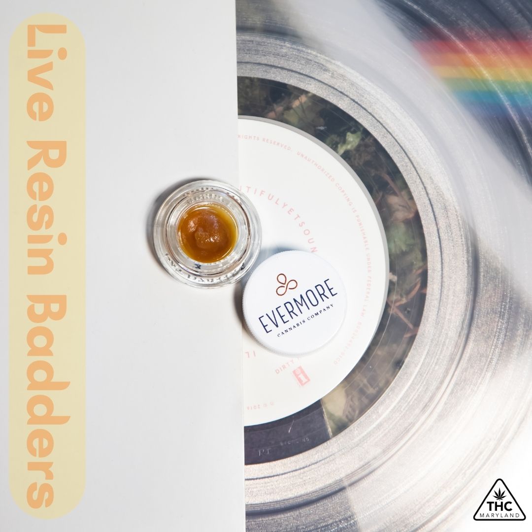 Photograph of product: Sunset Octane Live Resin Cake Badder 1g