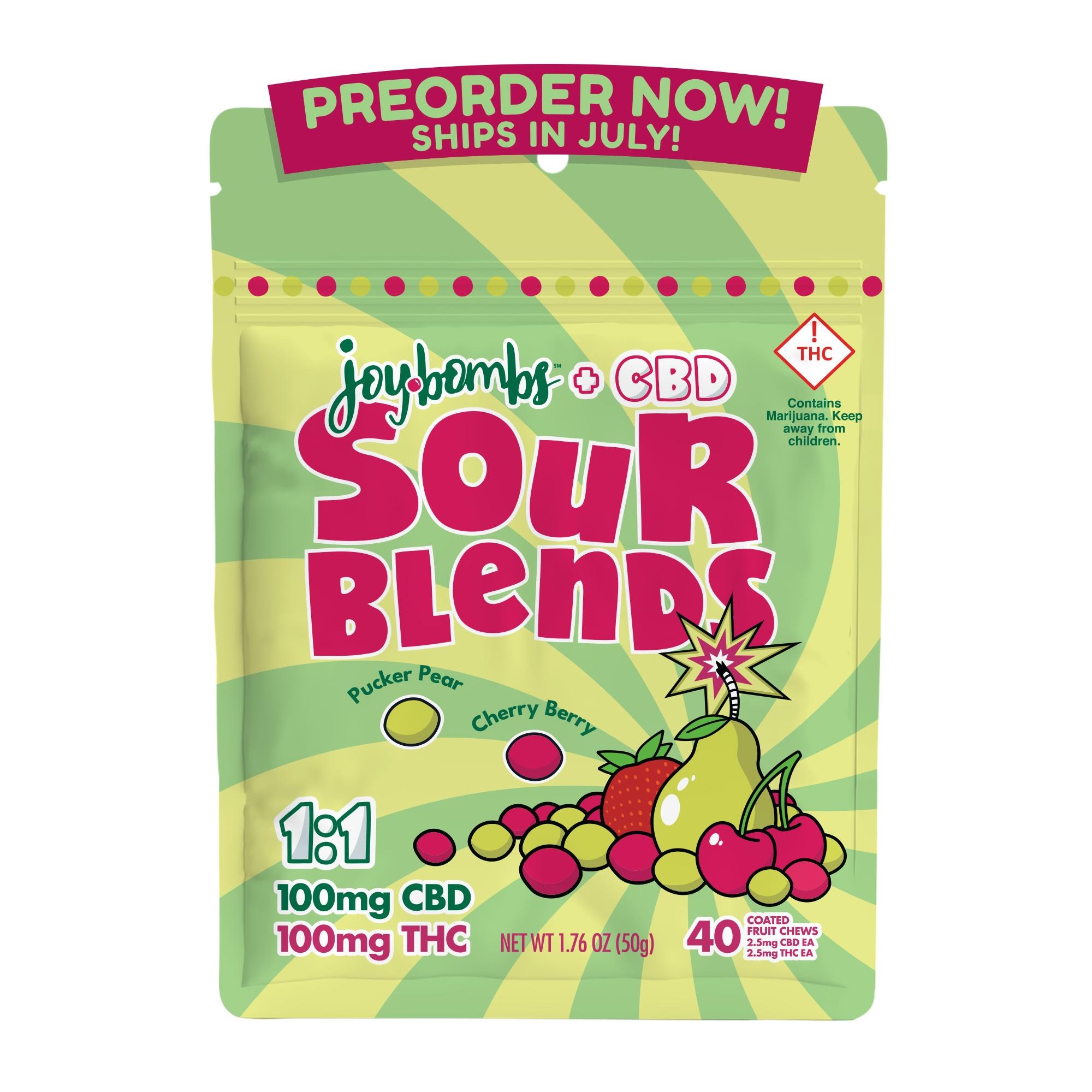 Photograph of product: Joy Bombs Sour blend