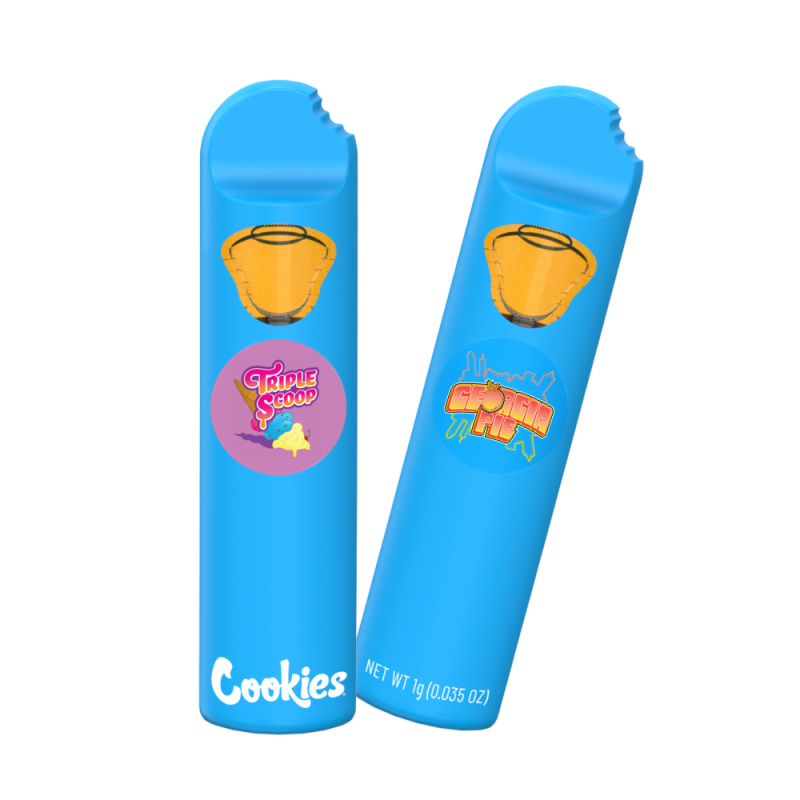 Photograph of product: Cookies: Dual Chamber Vape | Berry Pie x Triple Scoop | All-In-One