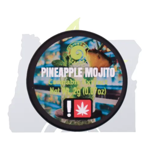 Photograph of product: Trichome-2G CR BHO-(U)Pineapple Mojito