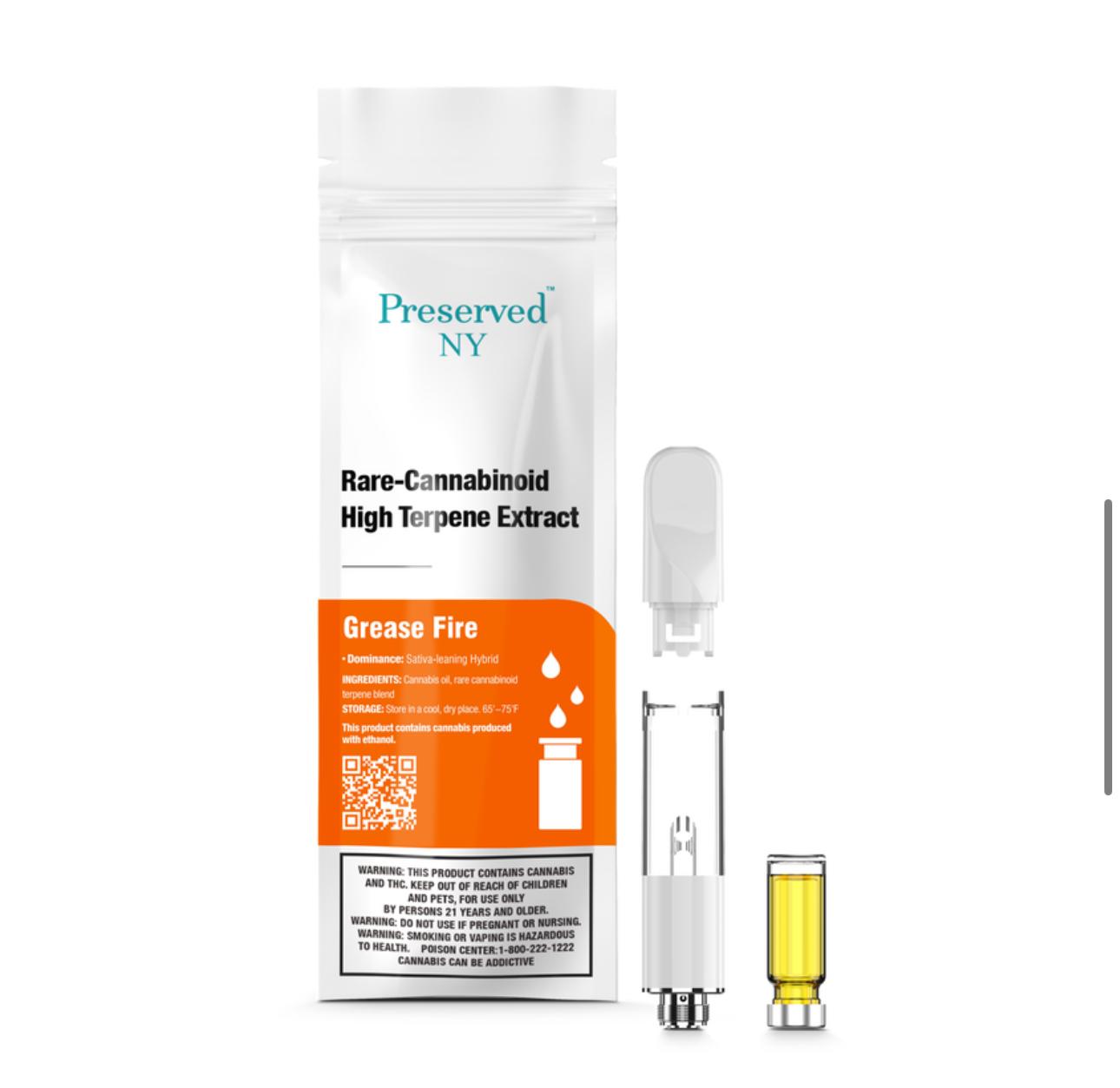 Photograph of product: Grease Fire | 510 Cartridge .5g