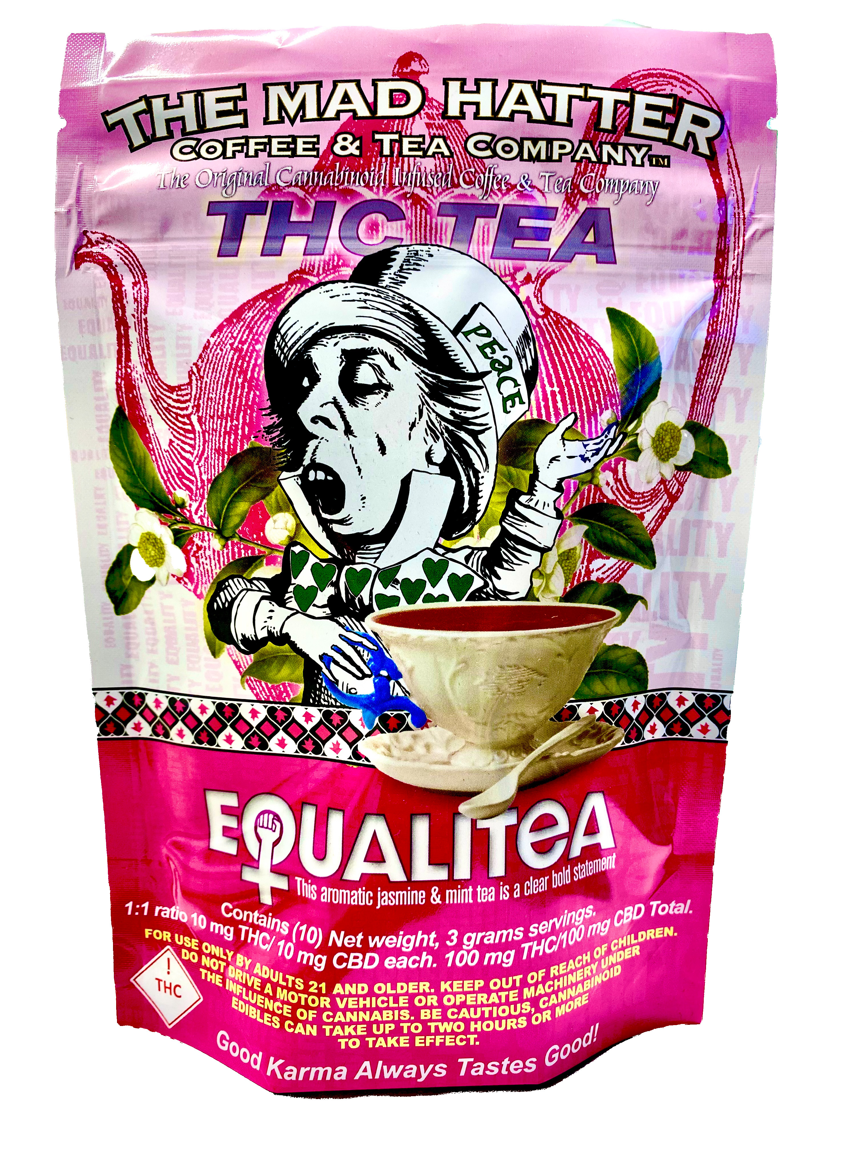 Photograph of product: Equali-Tea 1:1 (10MG) + CBD
