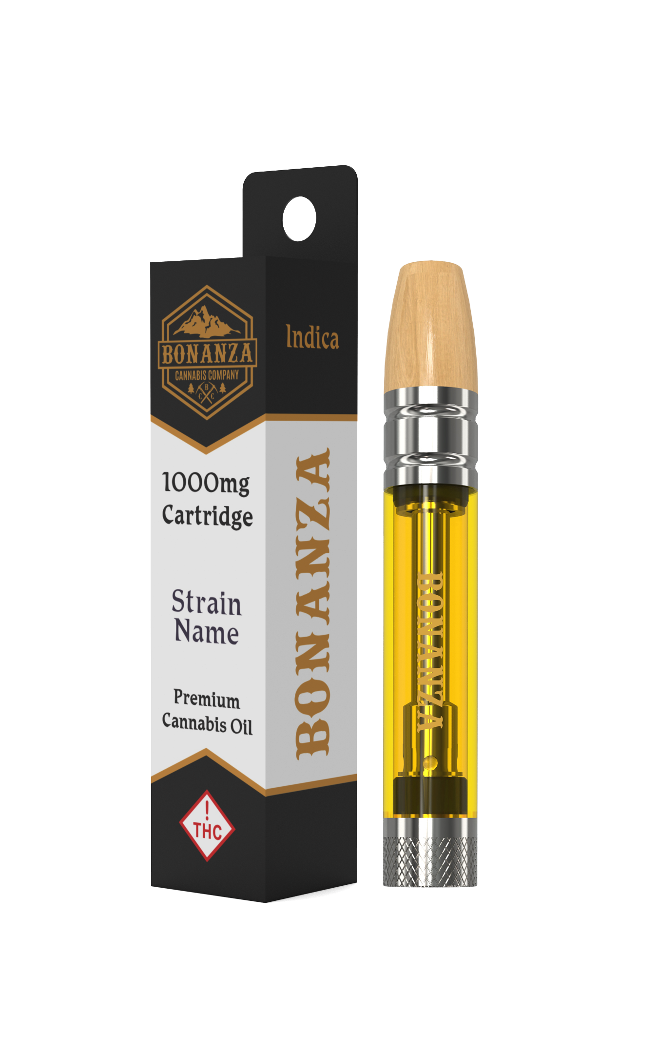 Photograph of product: Bonanza | Northern Lights Oui'd Cartridge | 1g