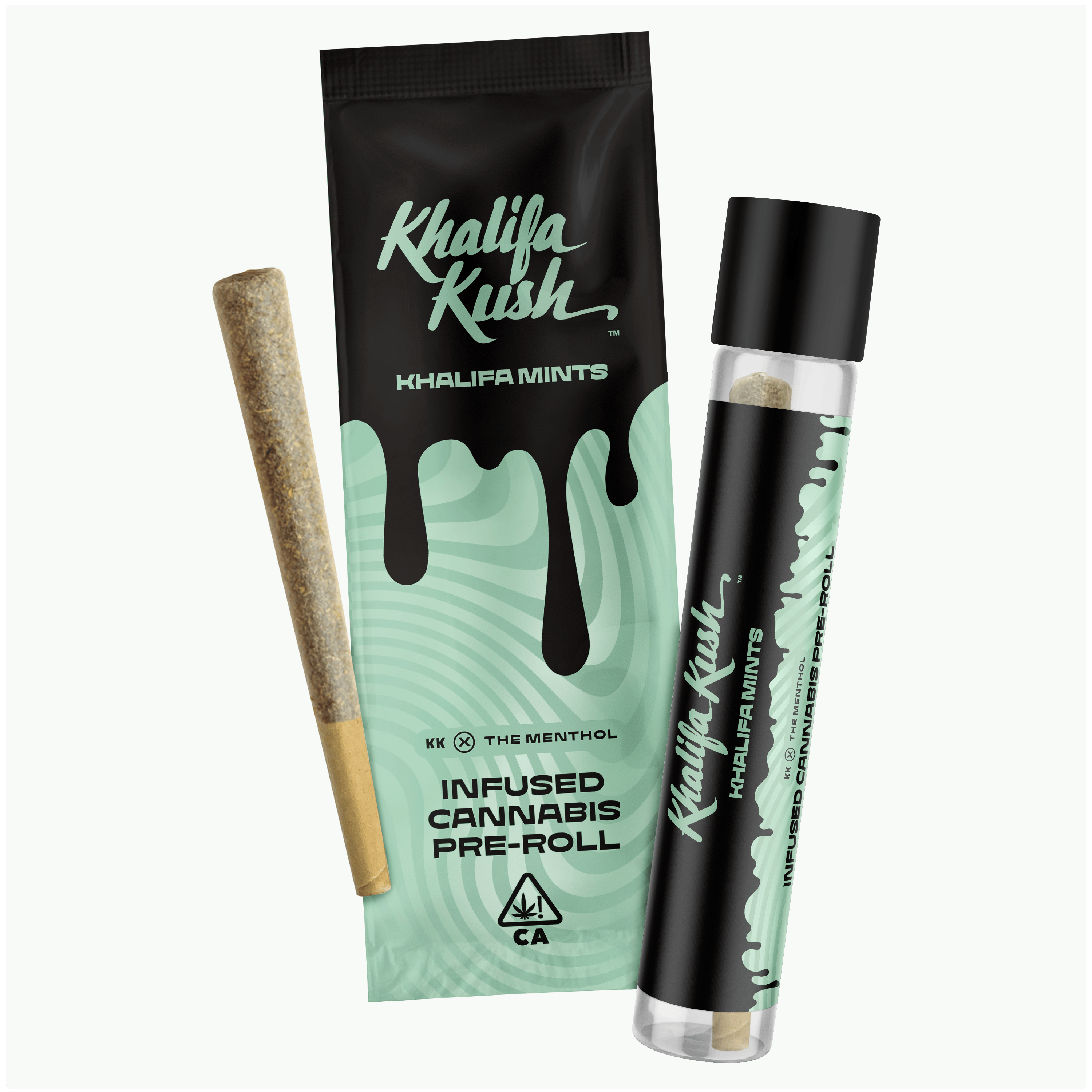 Photograph of product: Khalifa Kush - Khalifa Mints - Hybrid - Pre-Rolls - 1g