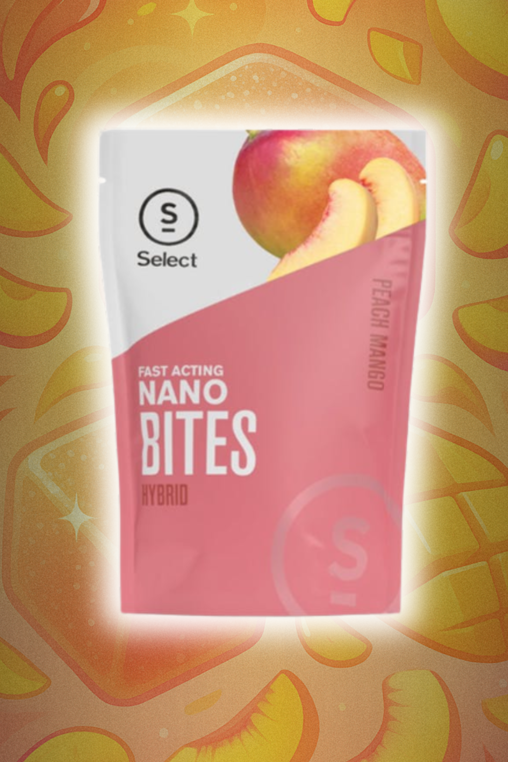 Photograph of product: Select | Peach Mango | Hybrid | 100mg
