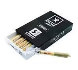 Photograph of product: Kaviar - Infused Pre Roll Pack - Purple Starfruit