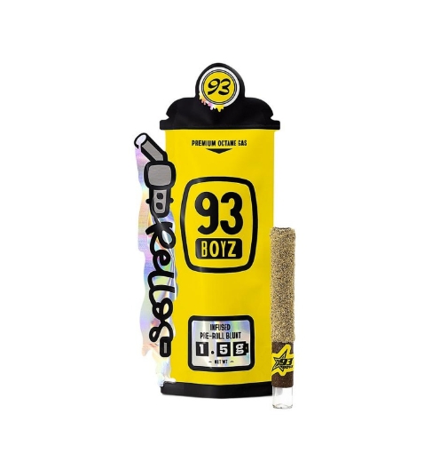Photograph of product: AZ 93 Boyz Rellos - Peanut Butter Mintz 1.5g
