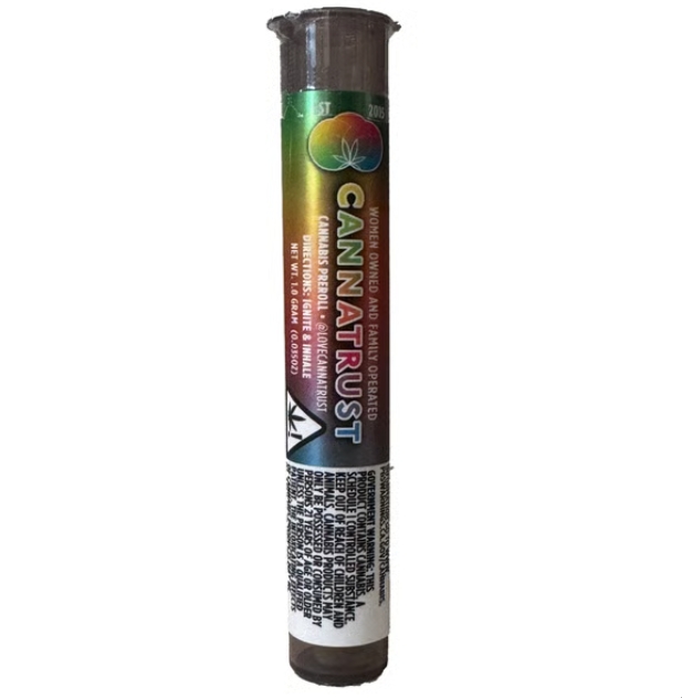 Photograph of Product: Cannatrust - Lemon Haze - 1g Preroll - Sativa