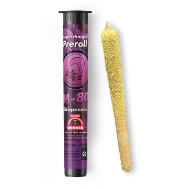 Photograph of product: Grapeness | 1g Infused Pre-Roll