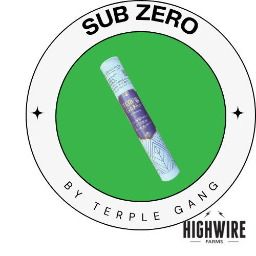 Photograph of product: Terple Gang Sub Zero Preroll Preroll 1g