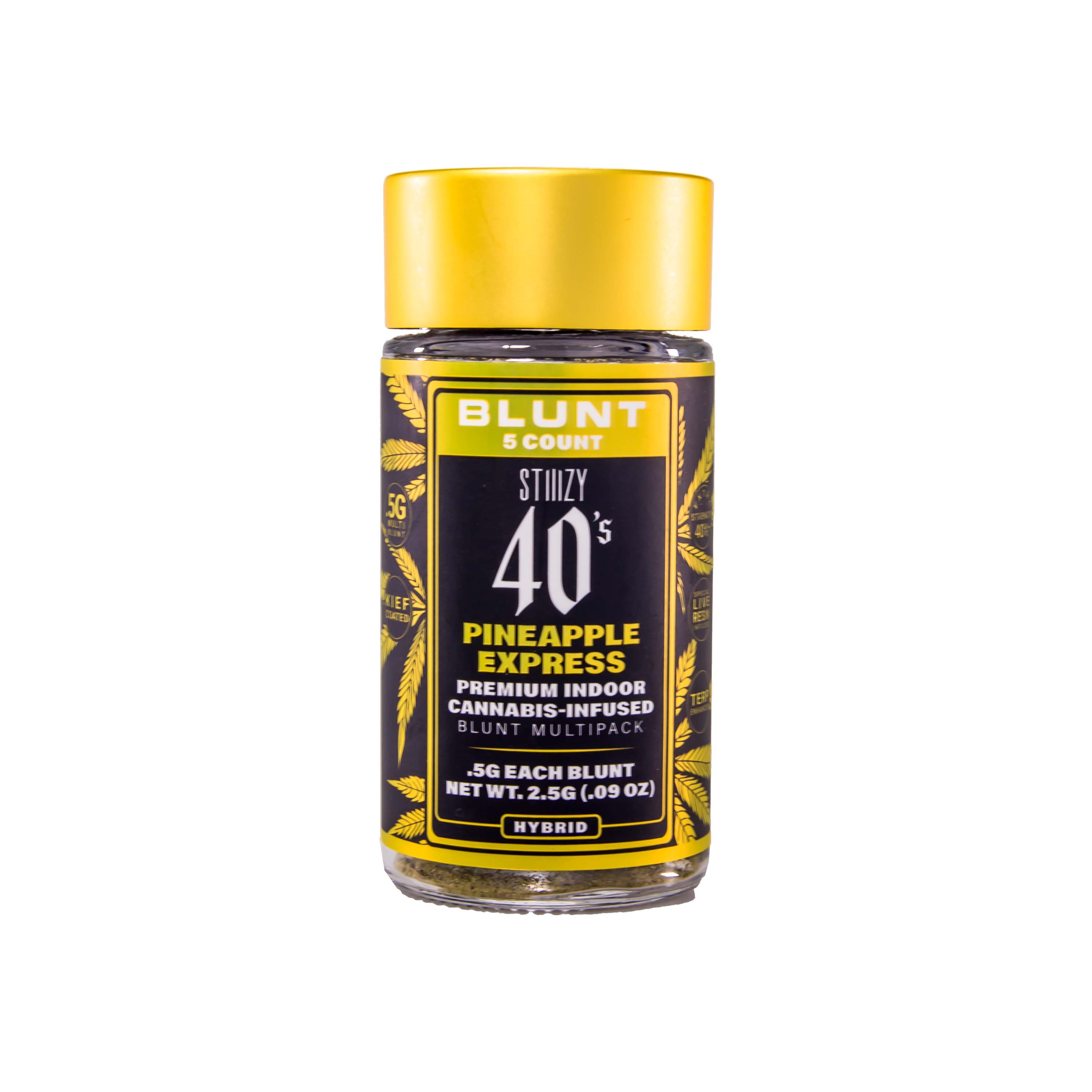 Photograph of product: 40's Infused Pineapple Express Blunt Multi Pack (2.5g)