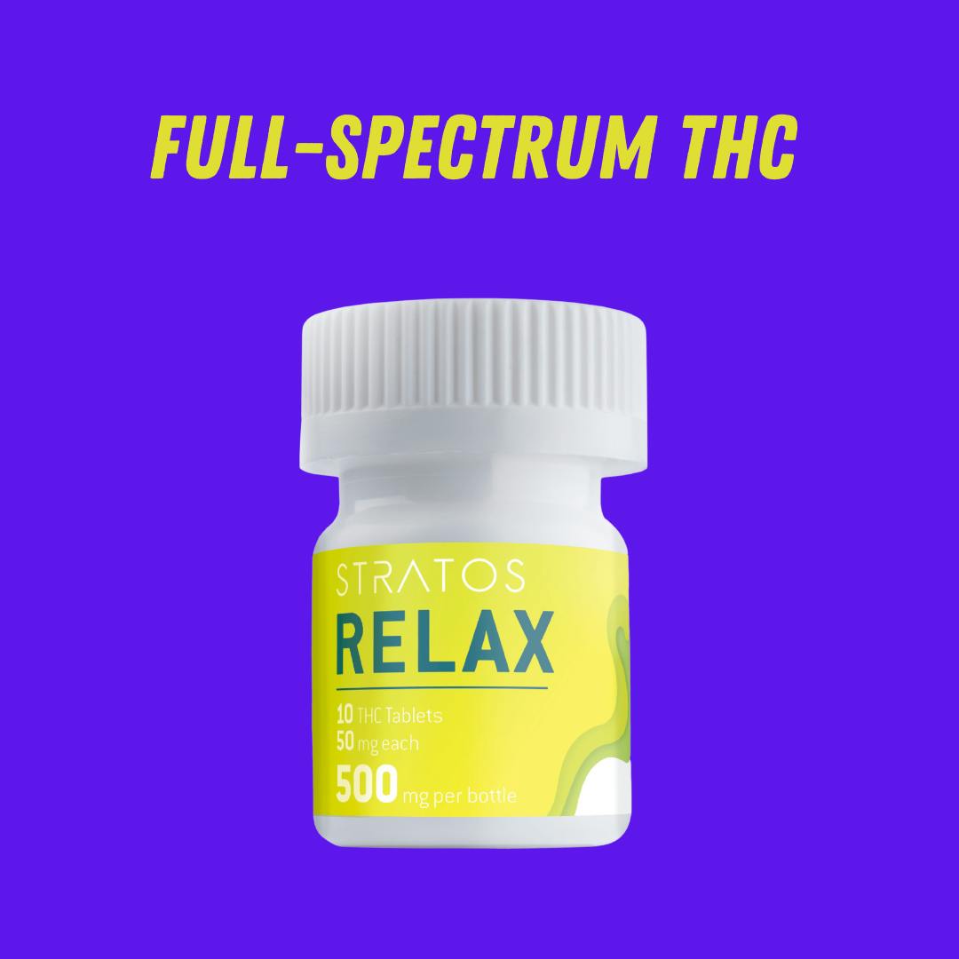 Photograph of product: Stratos - Relax - 500mg