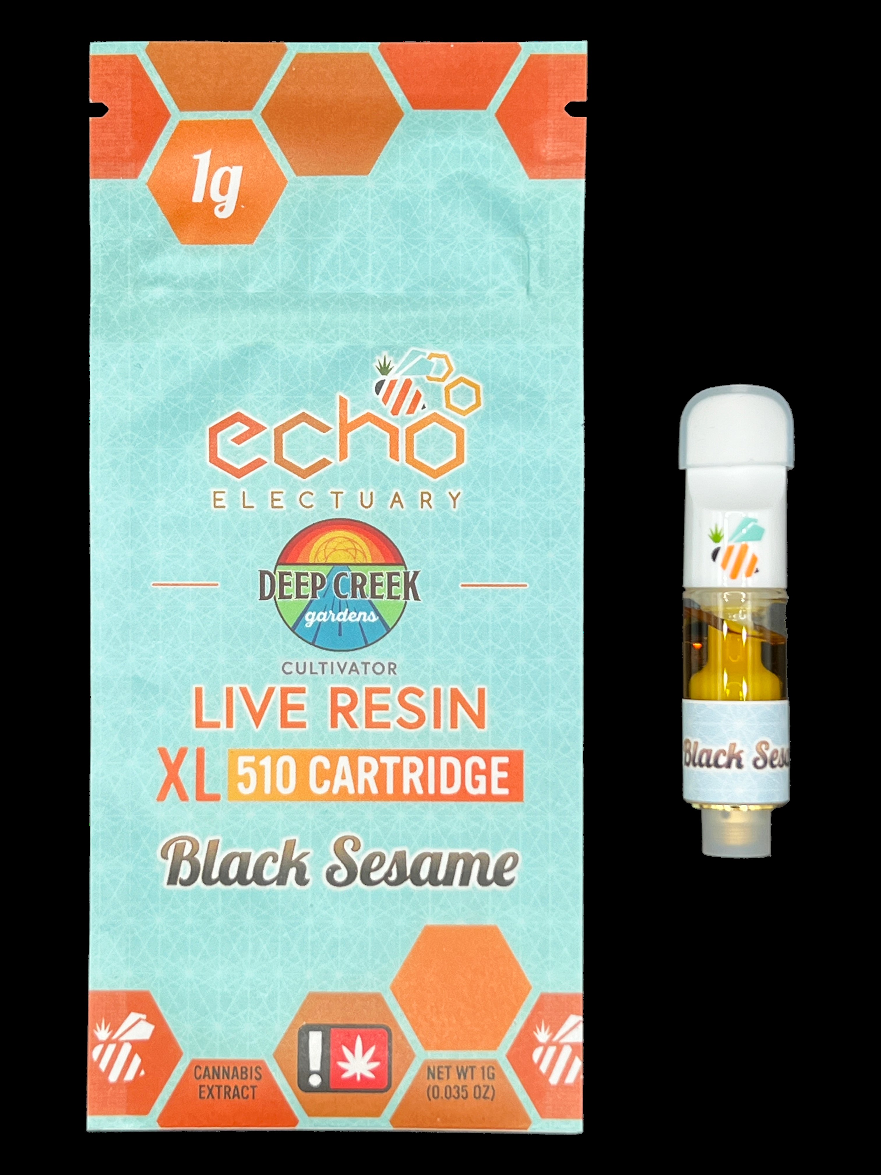 Photograph of product: Echo Electuary - Rainbow Pebblez XL LN Cart