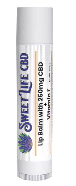 Photograph of product: Sweet Moves Lip Balm - Strawberry [250mg] CBD Lip Balm
