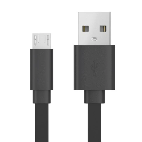 Photograph of product: Charging Cable Black Battery