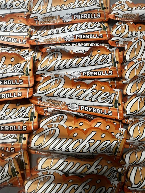 Photograph of product: Orange Popcicle | 1g Prerolls Infused