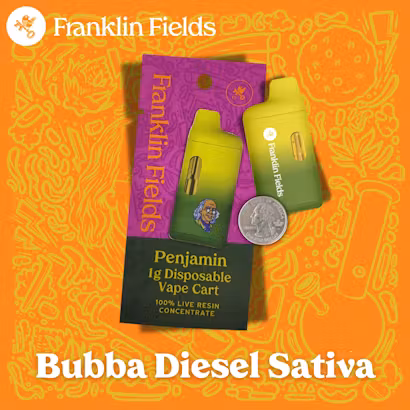 Photograph of product: Durban Poison Live Resin Disposable (S)