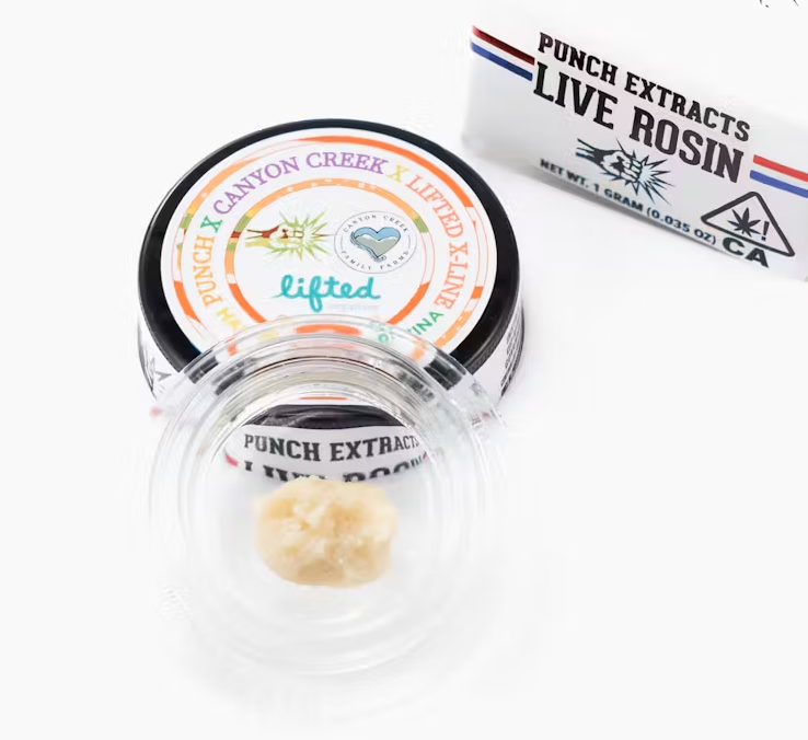 Photograph of product: Punch Extracts au chocolatburger x Benzina Tier 4 Live Rosin 1g