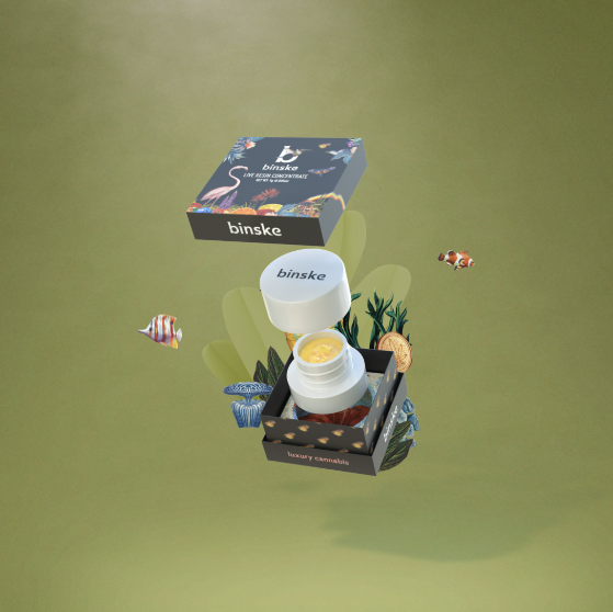 Photograph of product: Concentrate - Binske - Bop Cookies (H) - Live Budder 1g