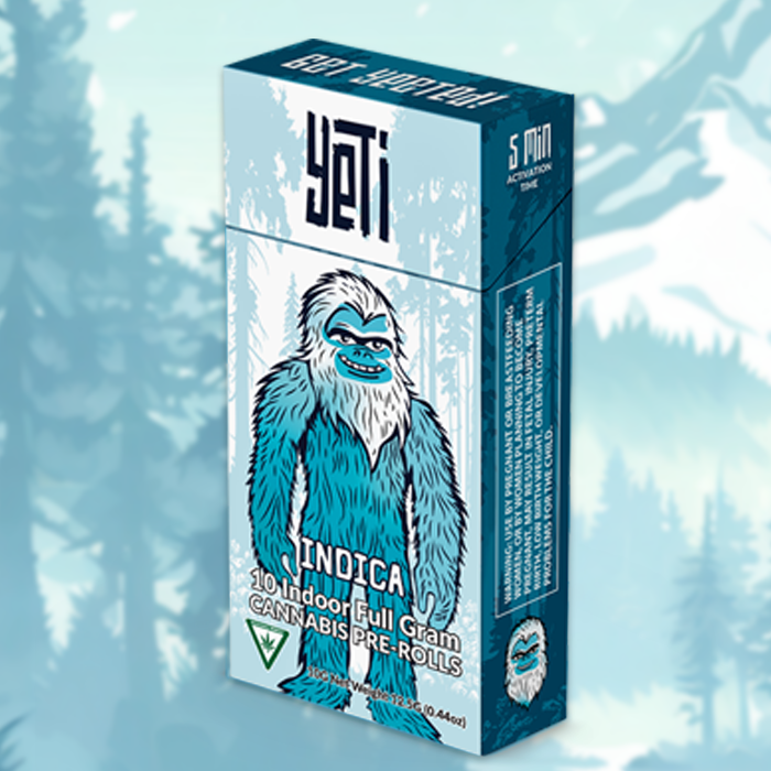 Photograph of product: Blue Runtz Pre-Roll Pack | 10ct | 10g