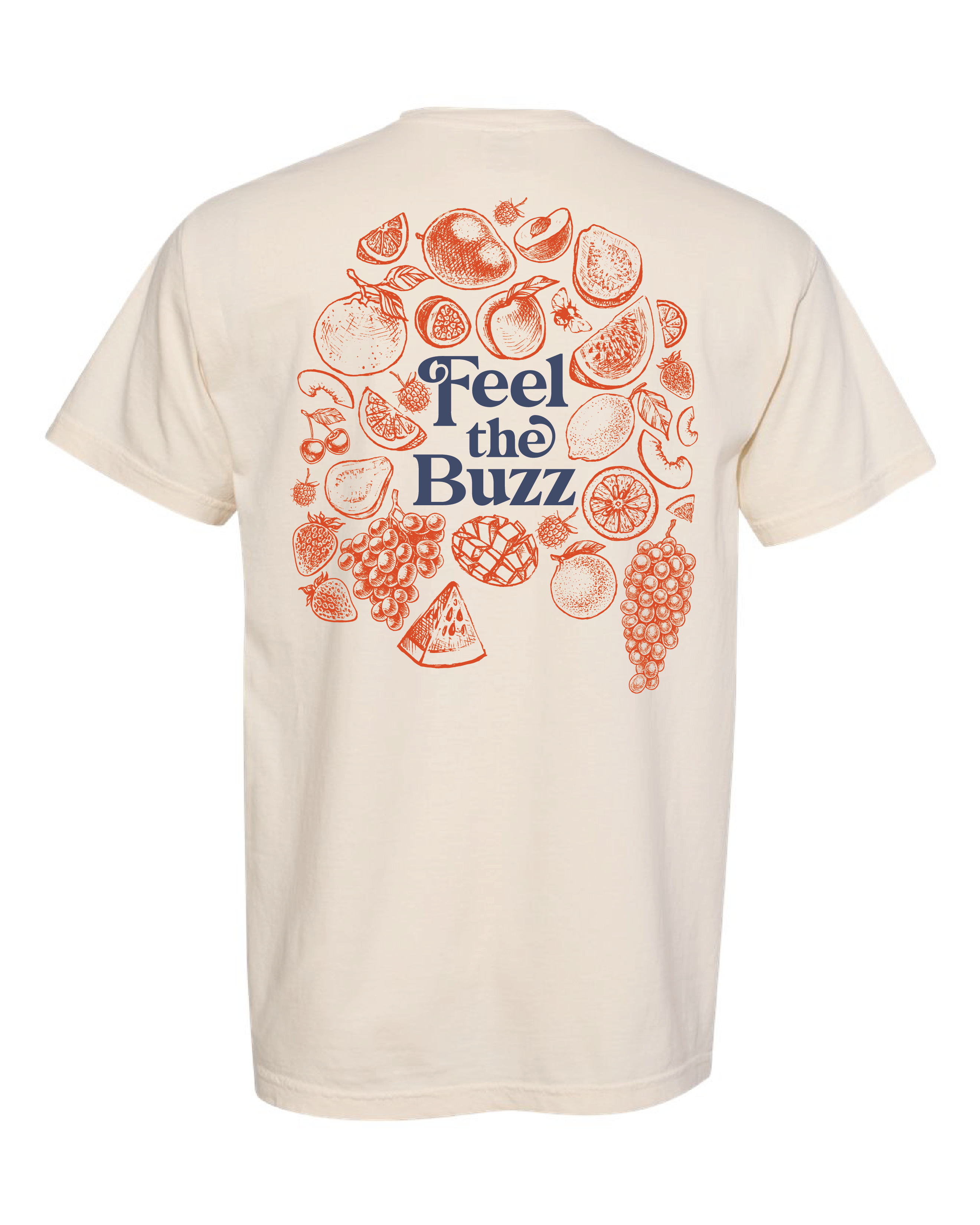 Photograph of Product: Feel The Buzz Fruit Tee | Small